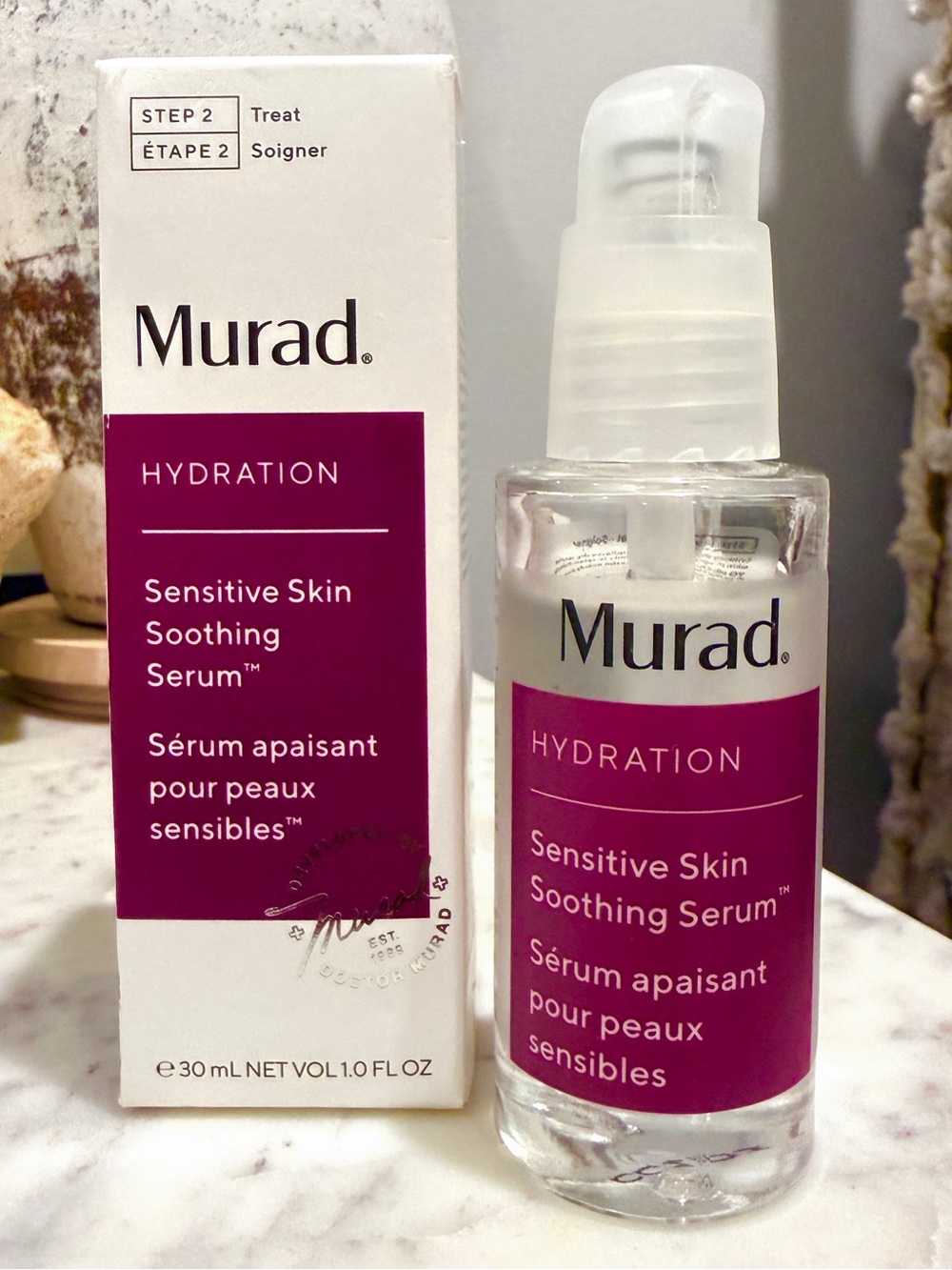 *NIB* Murad Hydration Sensitive Skin Soothing Serum